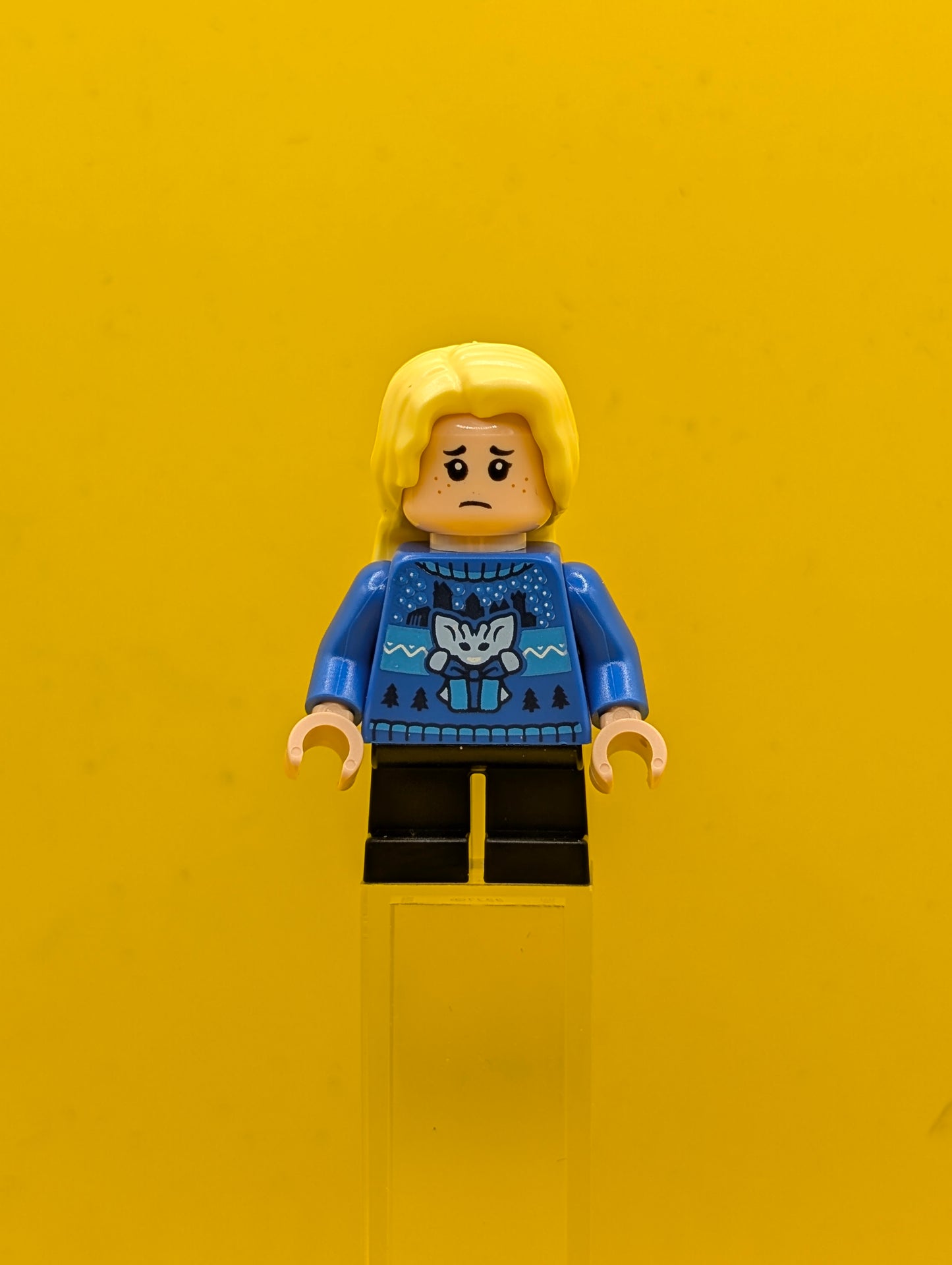 Luna Lovegood cna17Holiday Sweater Harry Potter Holiday Lego Minifigure