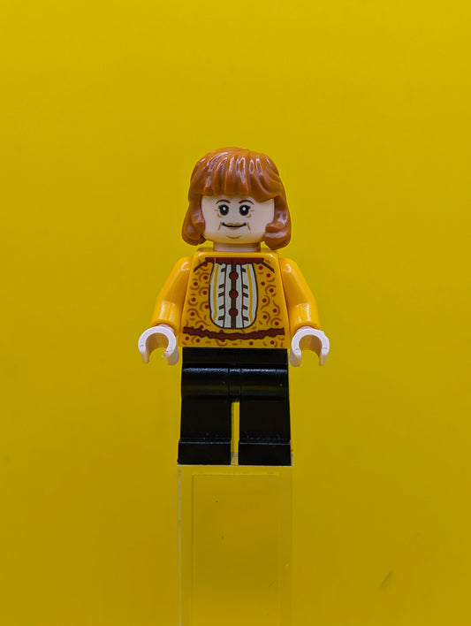 Molly Weasley hp340 Bright Light Orange Outfit Harry Potter Lego Minifigure