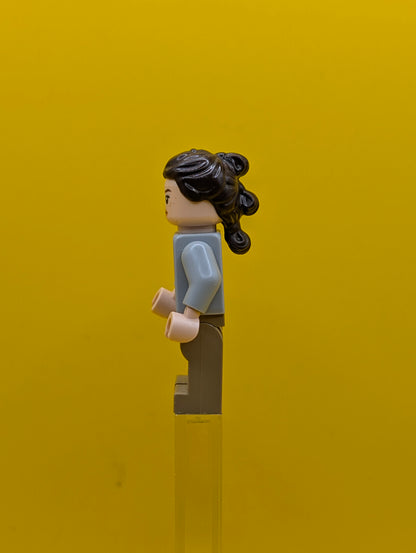 Rey sw0677 Dark Tan Tied Robe Star Wars Minifigure Lego