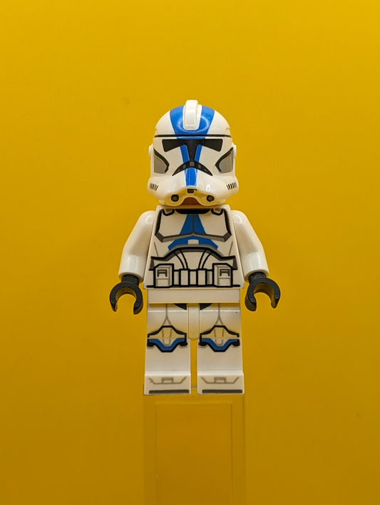 501st Clone Trooper sw1094 No Helmet Holes Star Wars Minifigure Lego
