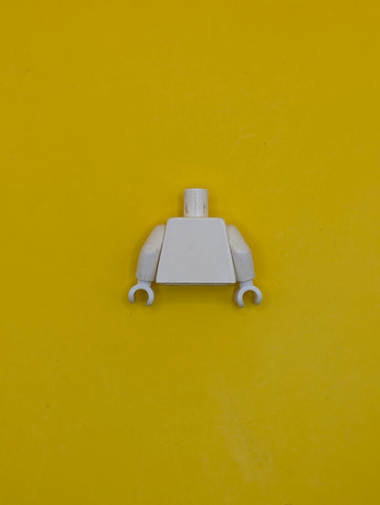 Torso Plain  / White Arms / White Hands 973c000 Lego