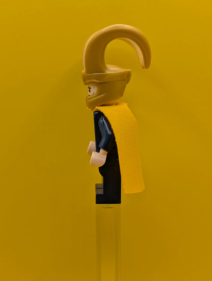 Loki sh0411 Dark Blue Outfit Marvel Lego Minifigure