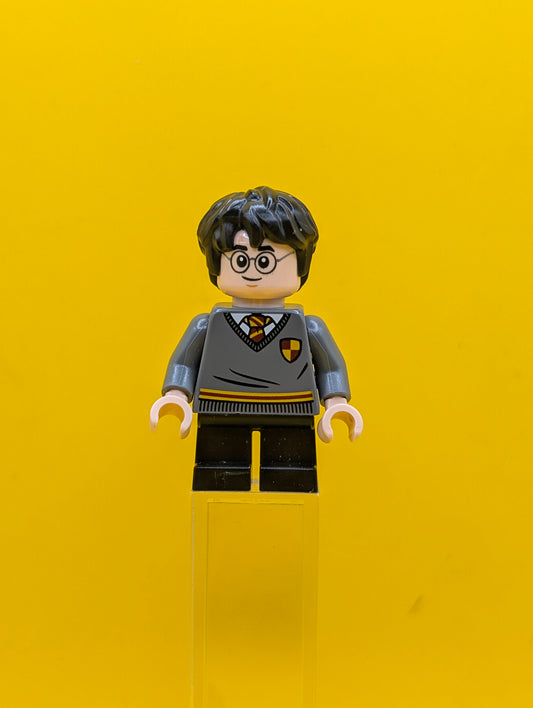 Harry Potter hp265 Gryffindor Sweater with Crest, Black Short Legs Harry Potter Lego Minifigure