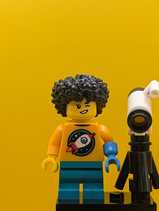 Astronomer Kid col27-4 Series 27 (complete Set with Stand and Accessories) CMF Minifigure Lego