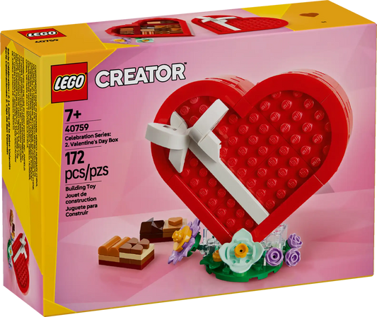 40759 Celebration Series: 2. Valentine’s Day Box GWP Lego Set
