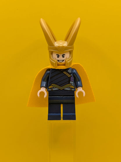 Loki sh0411 Dark Blue Outfit Marvel Lego Minifigure