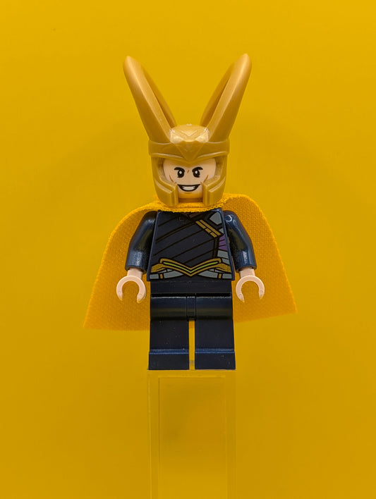 Loki sh0411 Dark Blue Outfit Marvel Lego Minifigure