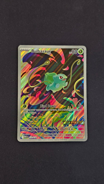 Bulbasaur (Mega Evolution Stamp) #133/132 - Mega Evolution