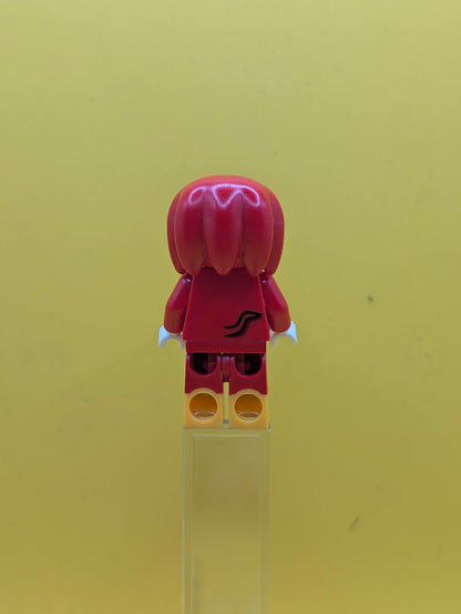 Knuckles son016 Grin Sonic The Hedgehog Lego Minifigure