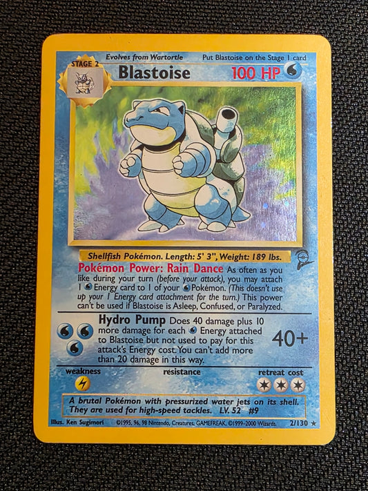 #002/130 Blastoise Base Set 2