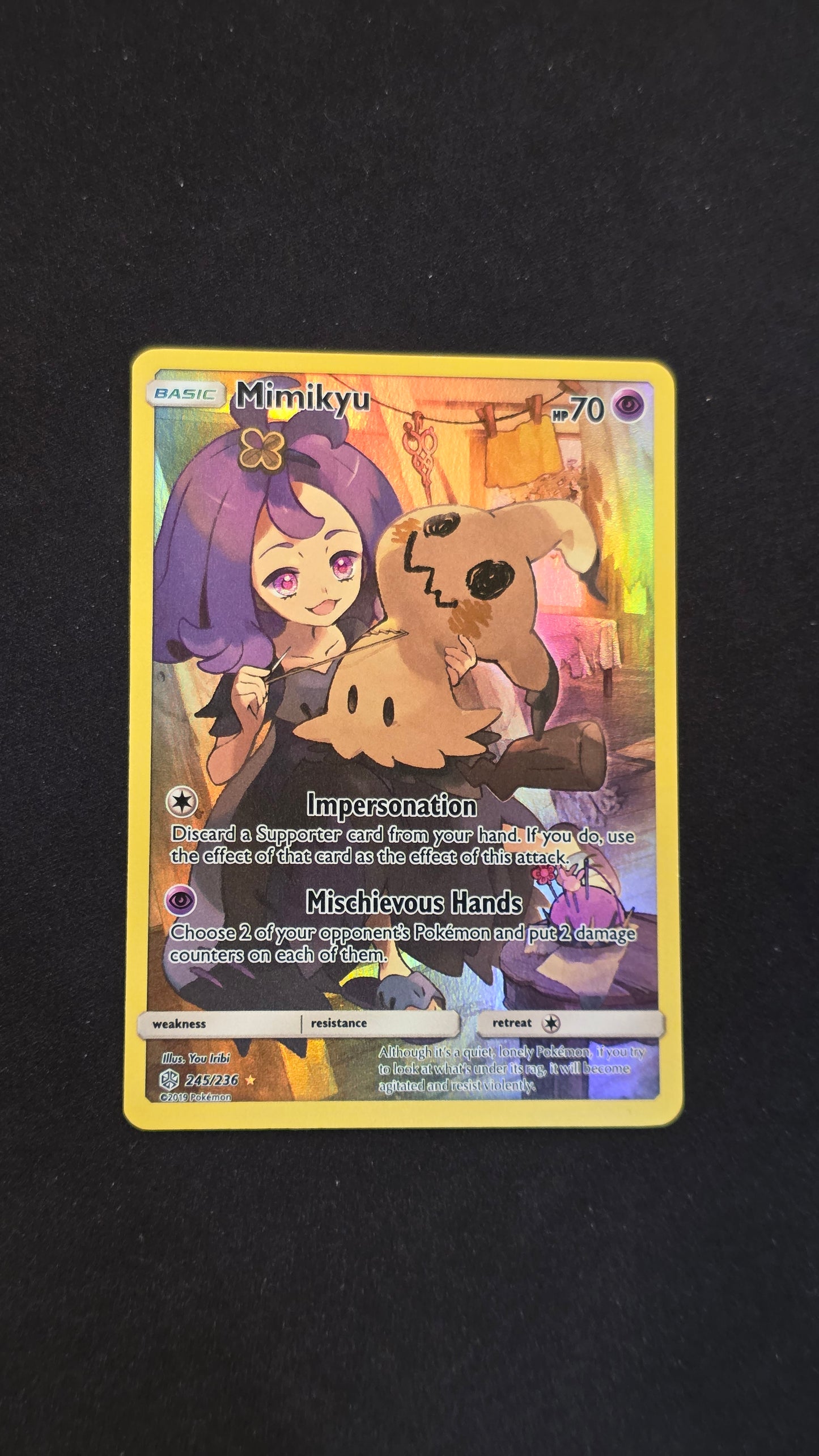 Mimikyu #245/236 - Cosmic Eclipse