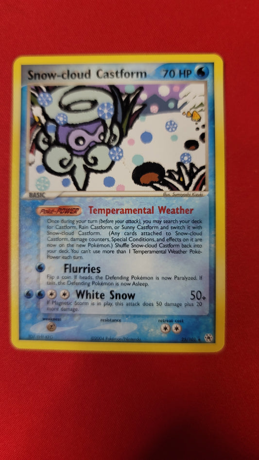 Snow-cloud Castform #25