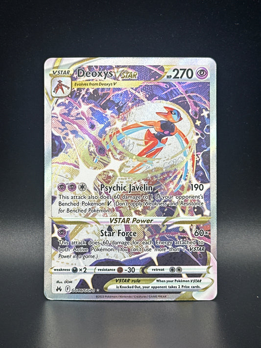 Deoxys Vstar #GG46/GG70 Crown Zenith