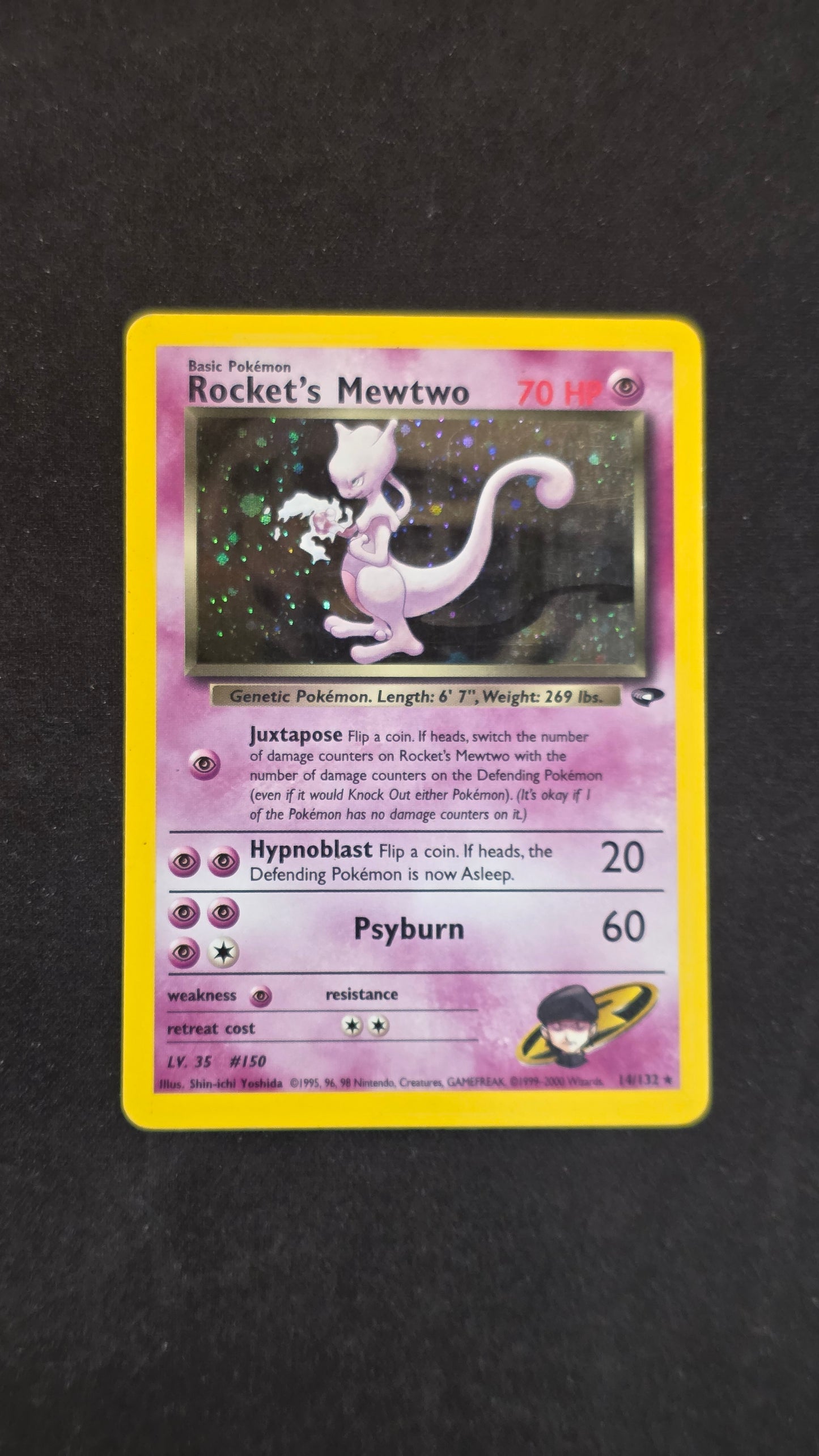 Rocket's Mewtwo #14/132 - Gym Challenge