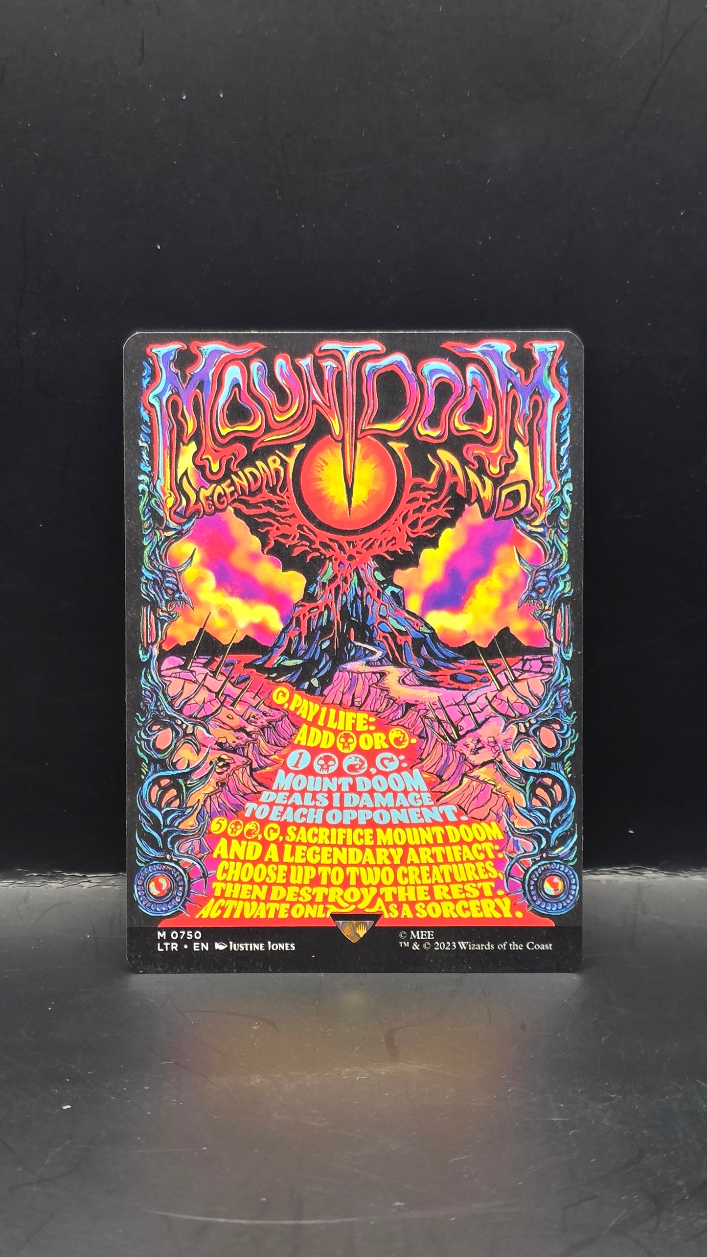 Mount Doom (Borderless Poster)