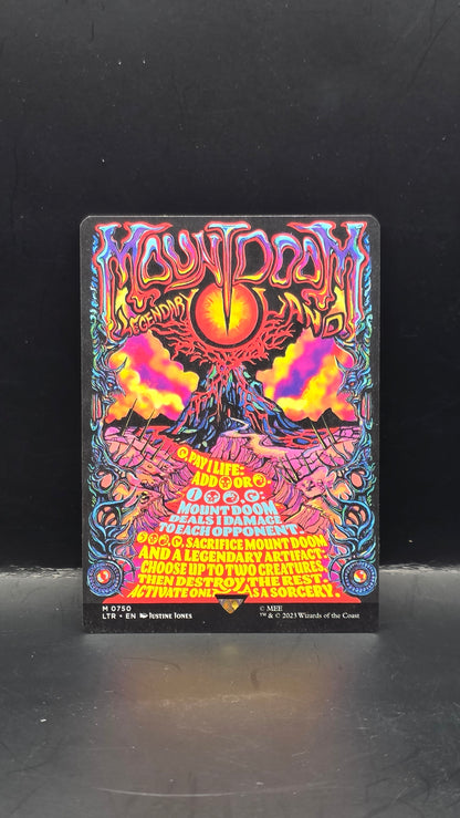 Mount Doom (Borderless Poster)