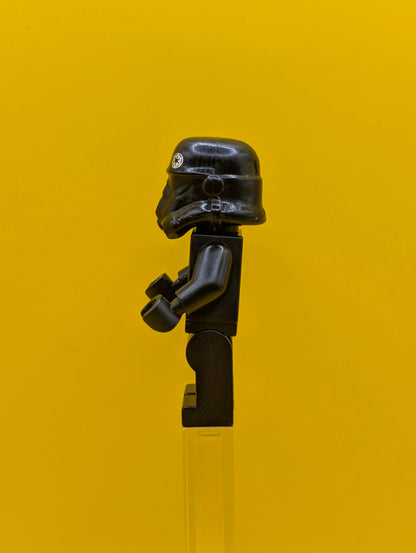 Imperial TIE Fighter / Interceptor Pilot sw0035b Black Head Star Wars Lego Minifigure
