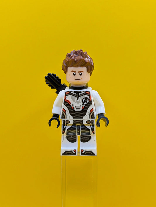 Hawkeye sh0570 White Jumpsuit, Quiver Marvel Lego Minifigure