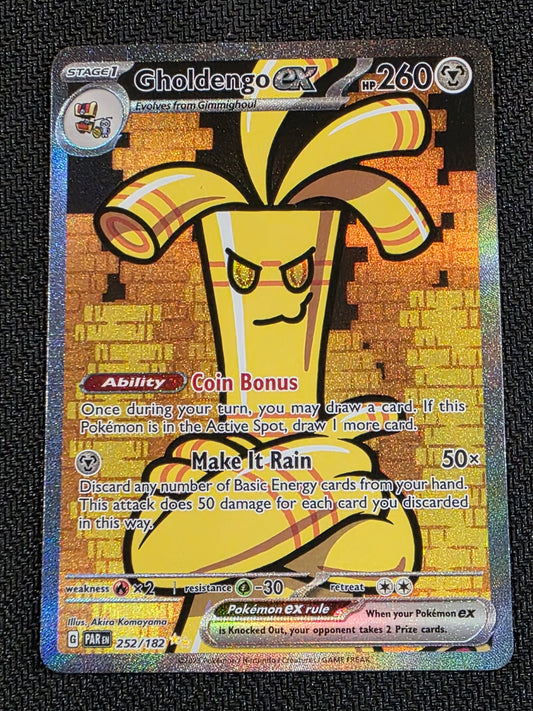 #252/182 Gholdengo ex SV04: Paradox Rift