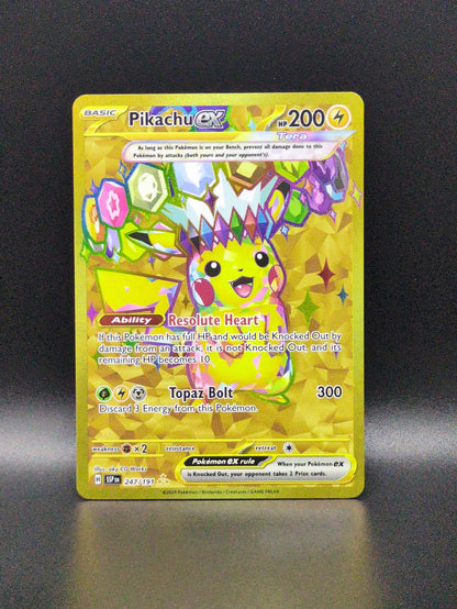 Pikachu ex #247/191 - Surging Sparks