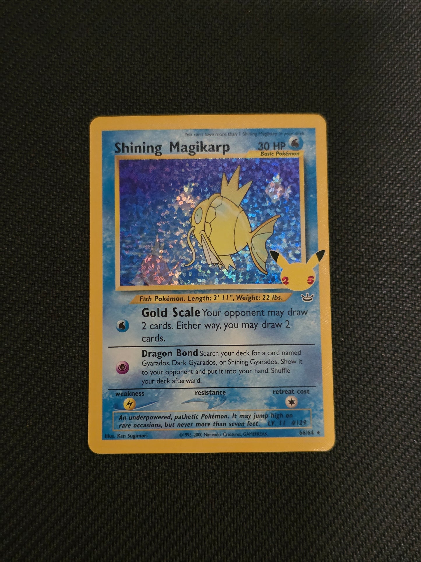 Shining Magikarp #66/64 -celebrations