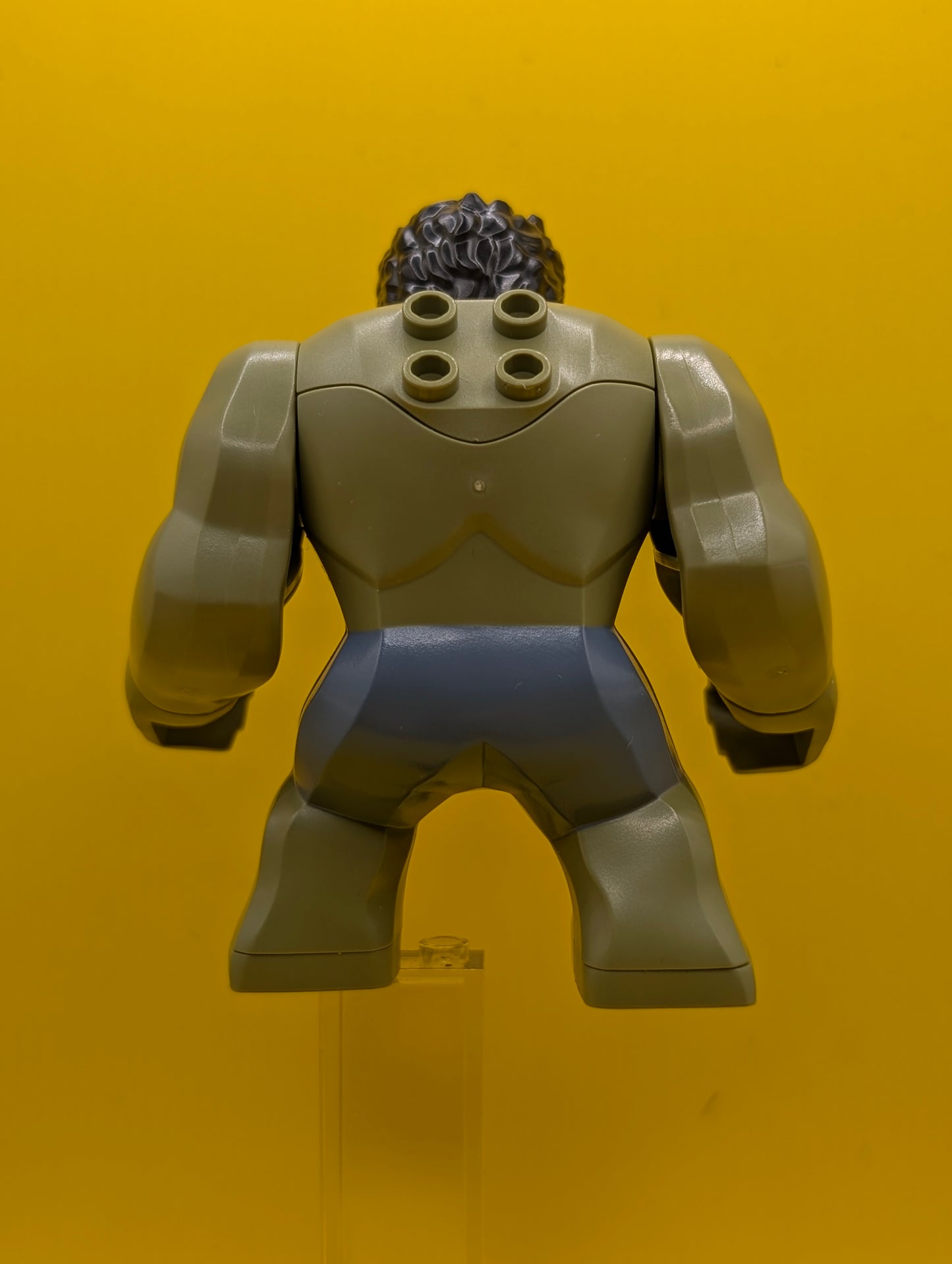 Hulk sh0966 Giant, Sand Blue Pants with Lavender Panels, Raging Marvel Lego Minifigure