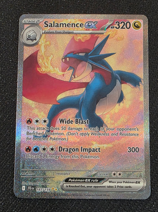 #187/159 Salamence Ex Journey Together