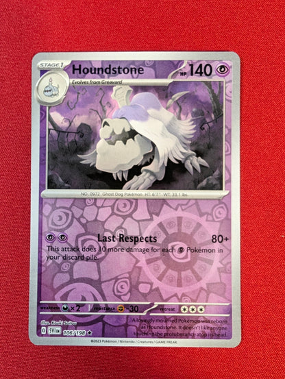 Houndstone [Reverse Holo] #106