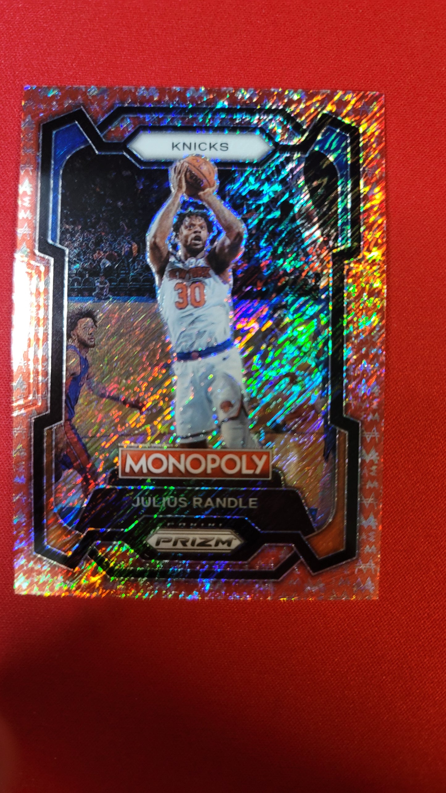 Julius Randle Monopoly 58 8/100 Knicks 2024 Panini Prizm Basketball