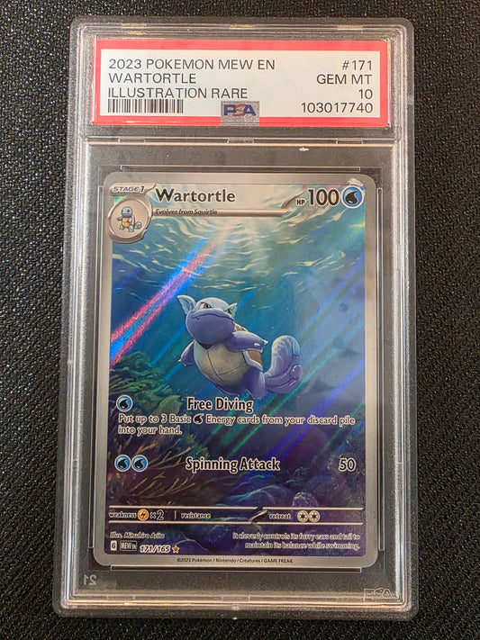 #171/165* Wartortle 151 PSA 10