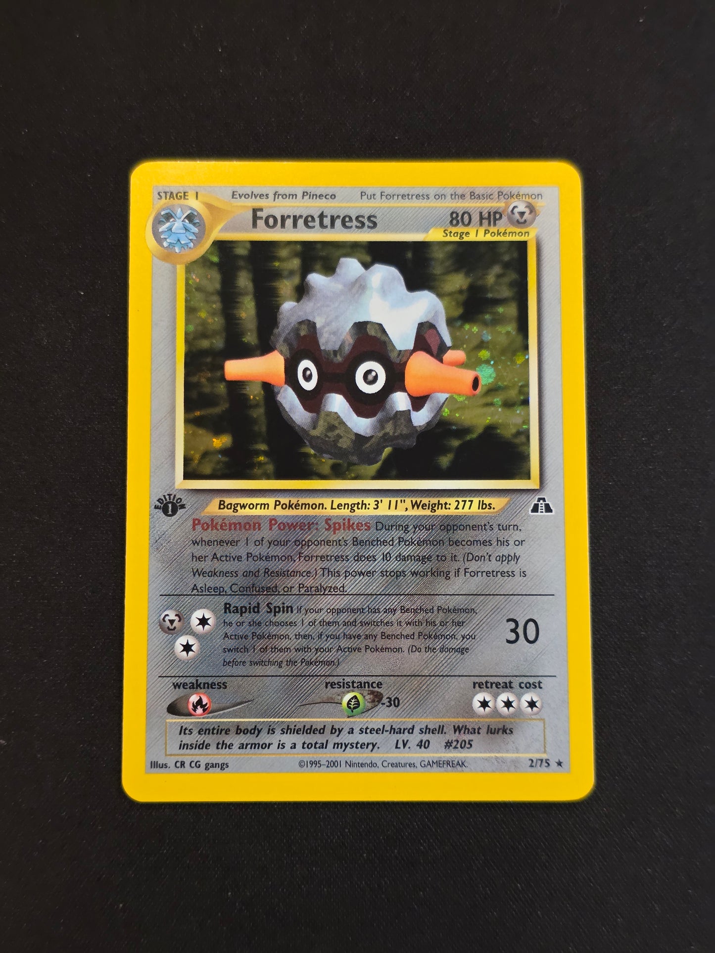 Forretress (1st Edition) #2/75 -Neo Discovery