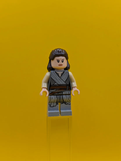 Rey sw0866 Light Bluish Gray Tied Robe Minifigure Lego