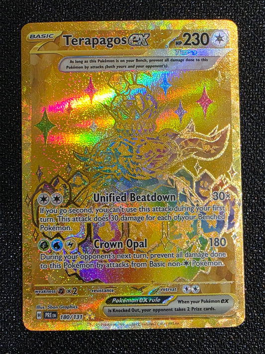 #180/131 Terapagos EX Prismatic Evolution