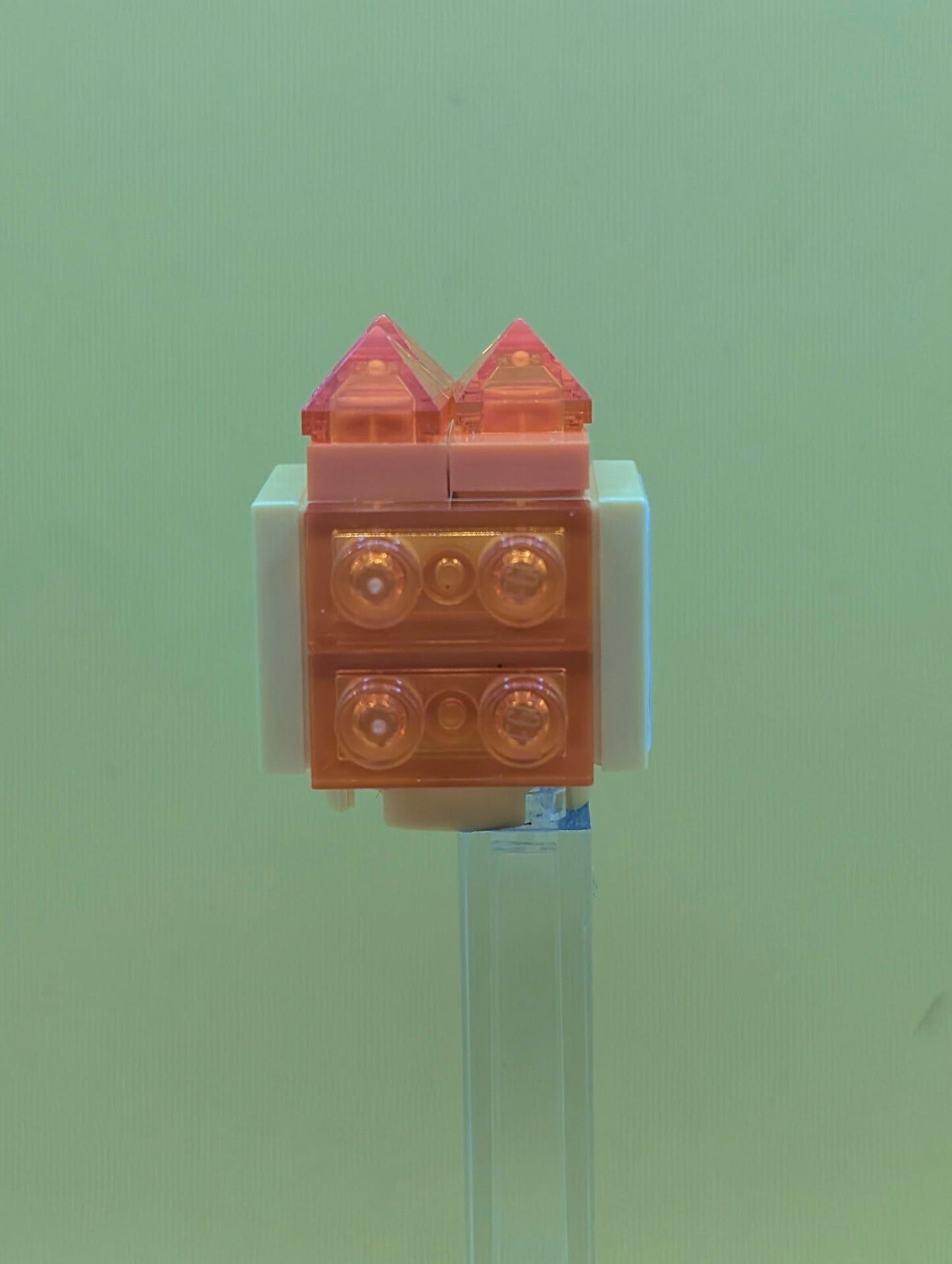 Lava Bubble mar0038 Scanner Code with Blue Lines Super Mario Lego Minifigure