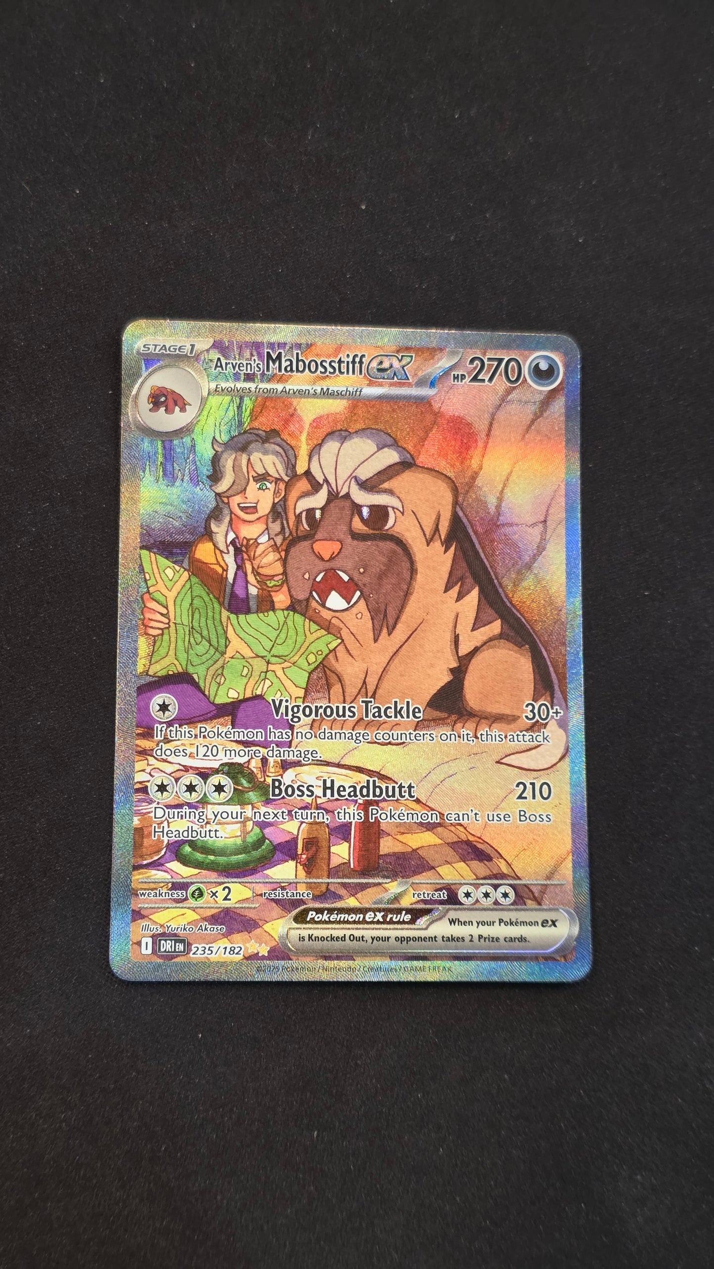 Arven's Mabosstiff ex #235/182 - Destined Rivals
