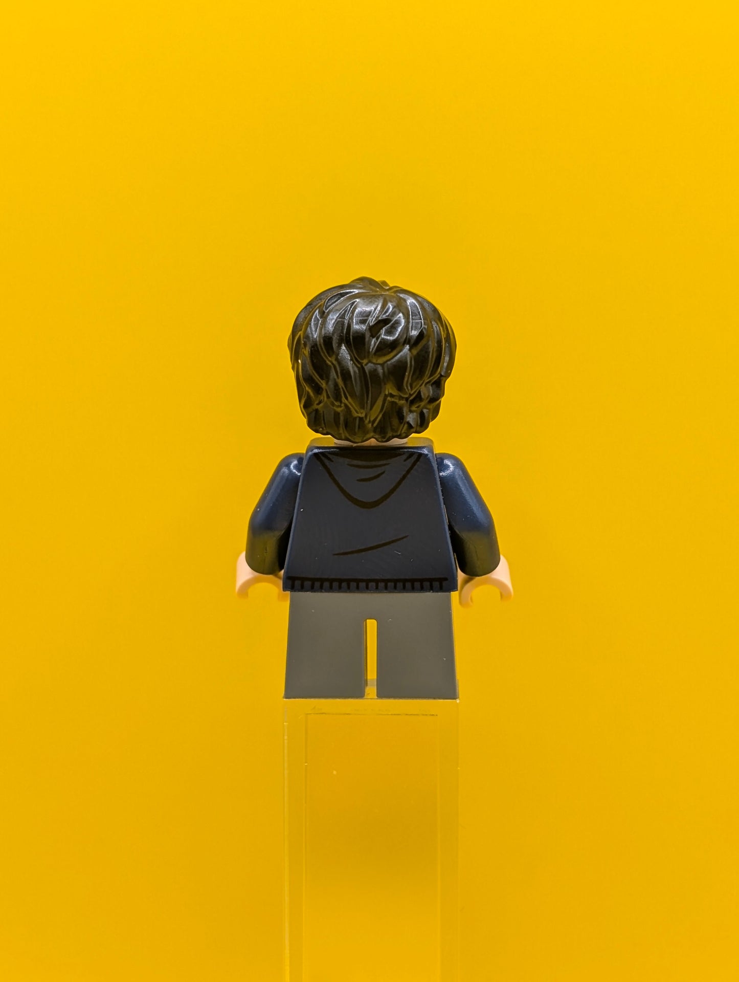 Harry Potter hp495 Dark Blue Hoodie, Dark Bluish Gray Short Legs Harry Potter Lego Minifigure