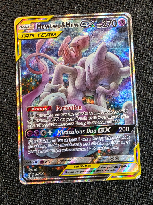 #SM191 Mewtwo & Mew GX SM Promos