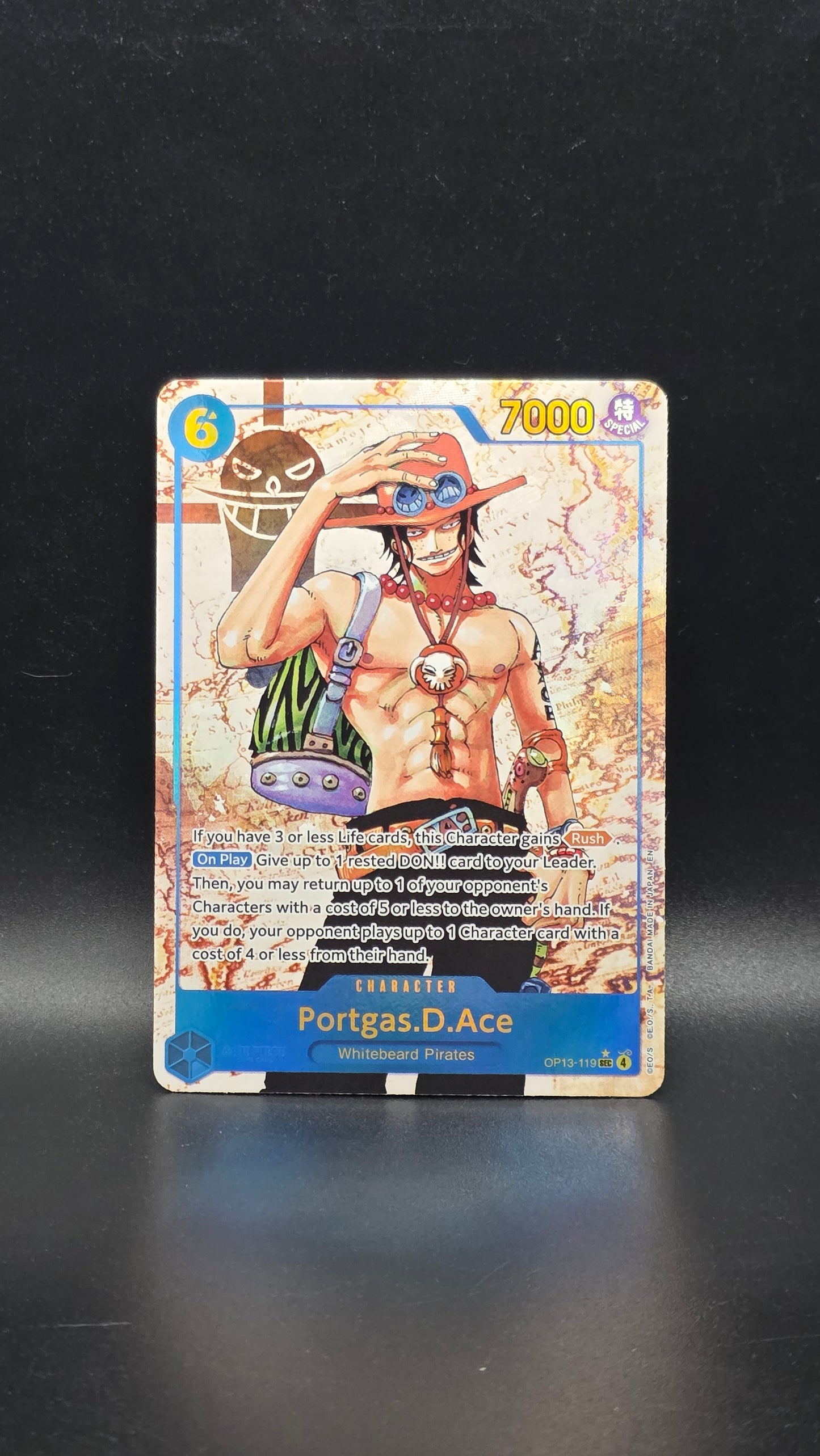 Portgas.D.Ace (Alternate Art) OP13-119 One Piece