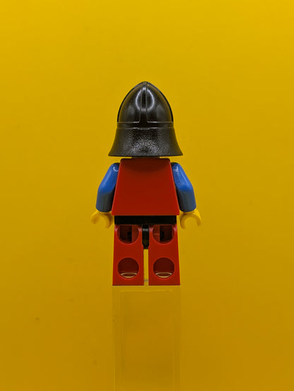 Crusader Lion cas120 Red Legs with Black Hips, Black Neck-Protector Castle Lego Minifigure