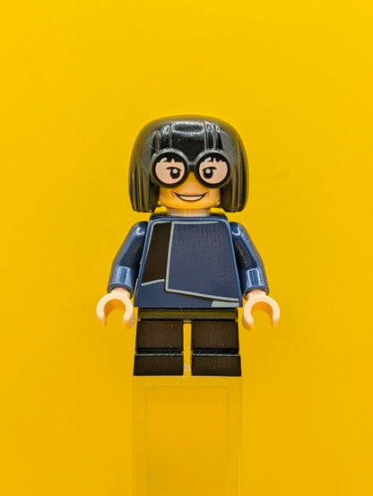 Edna Mode coldis2-17 The Incredibles Disney CMF Lego Minifigure (Complete with Stand and Accessories)