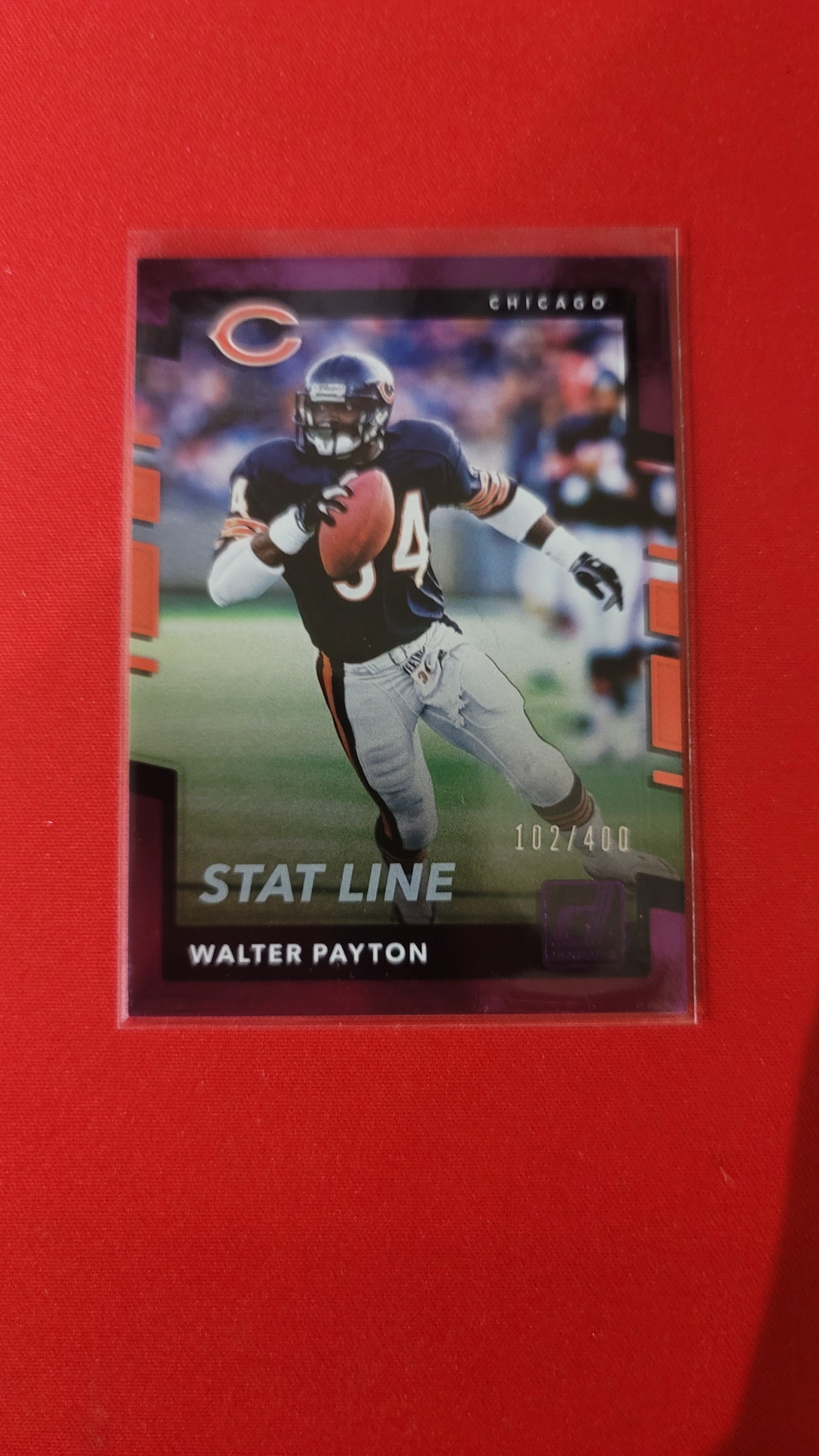 Walter Payton 237 102/400 Panini Donruss Football