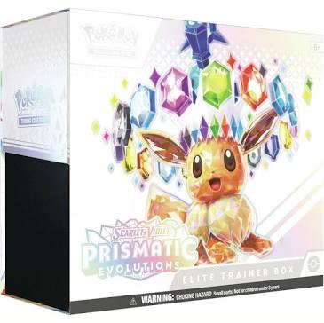 Prismatic Evolutions Elite Trainer Box (ETB)