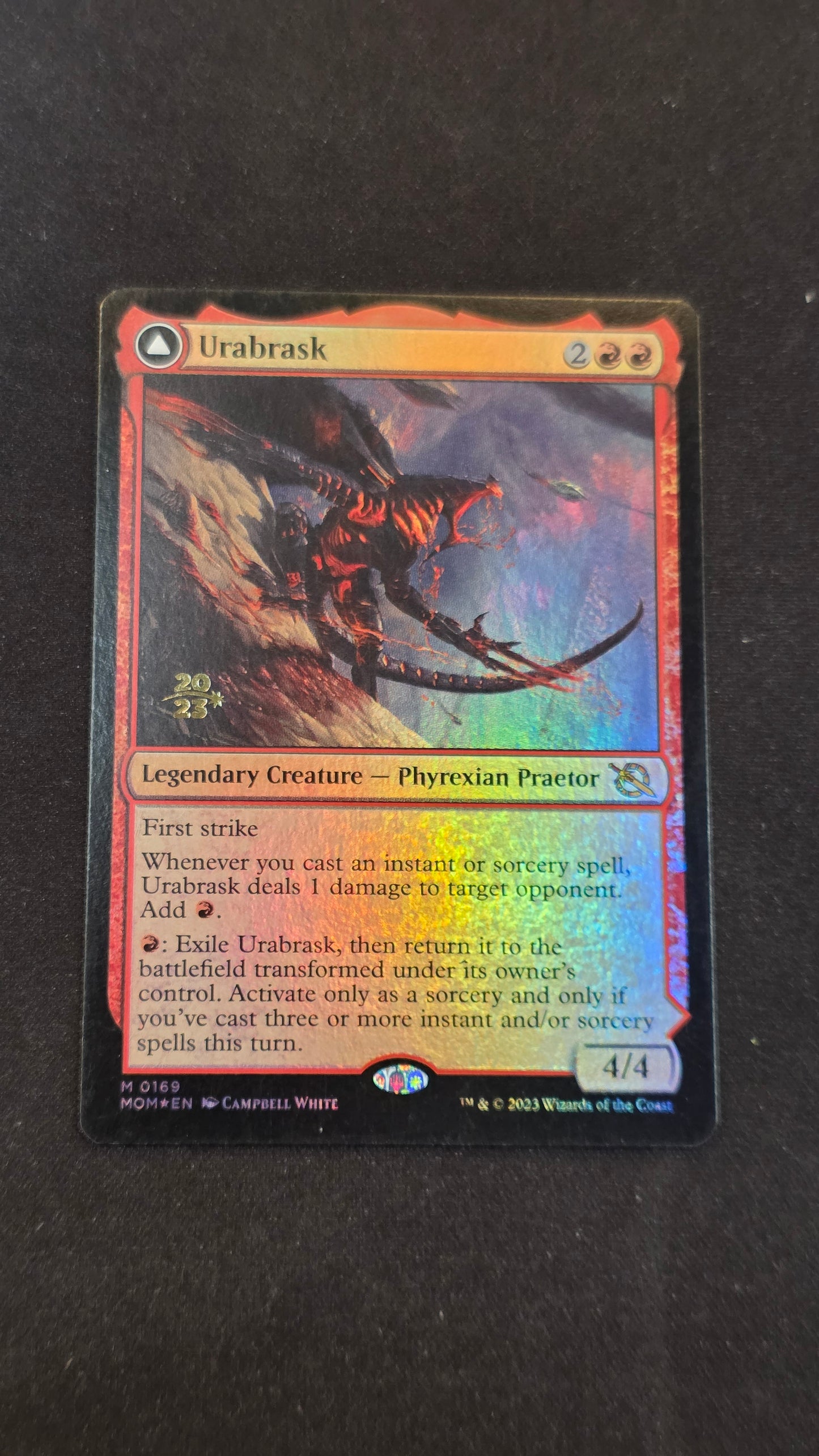 Urabrask (Prerelease Card) #169