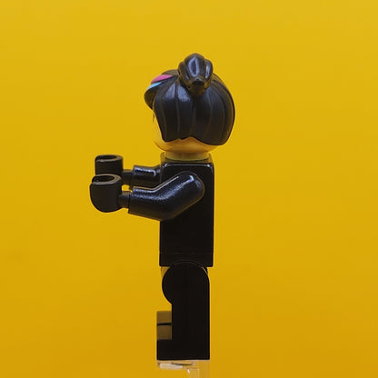 Lucy Wyldstyle tlm115 Magenta Lined Hoodie The Lego Movie Minifigure