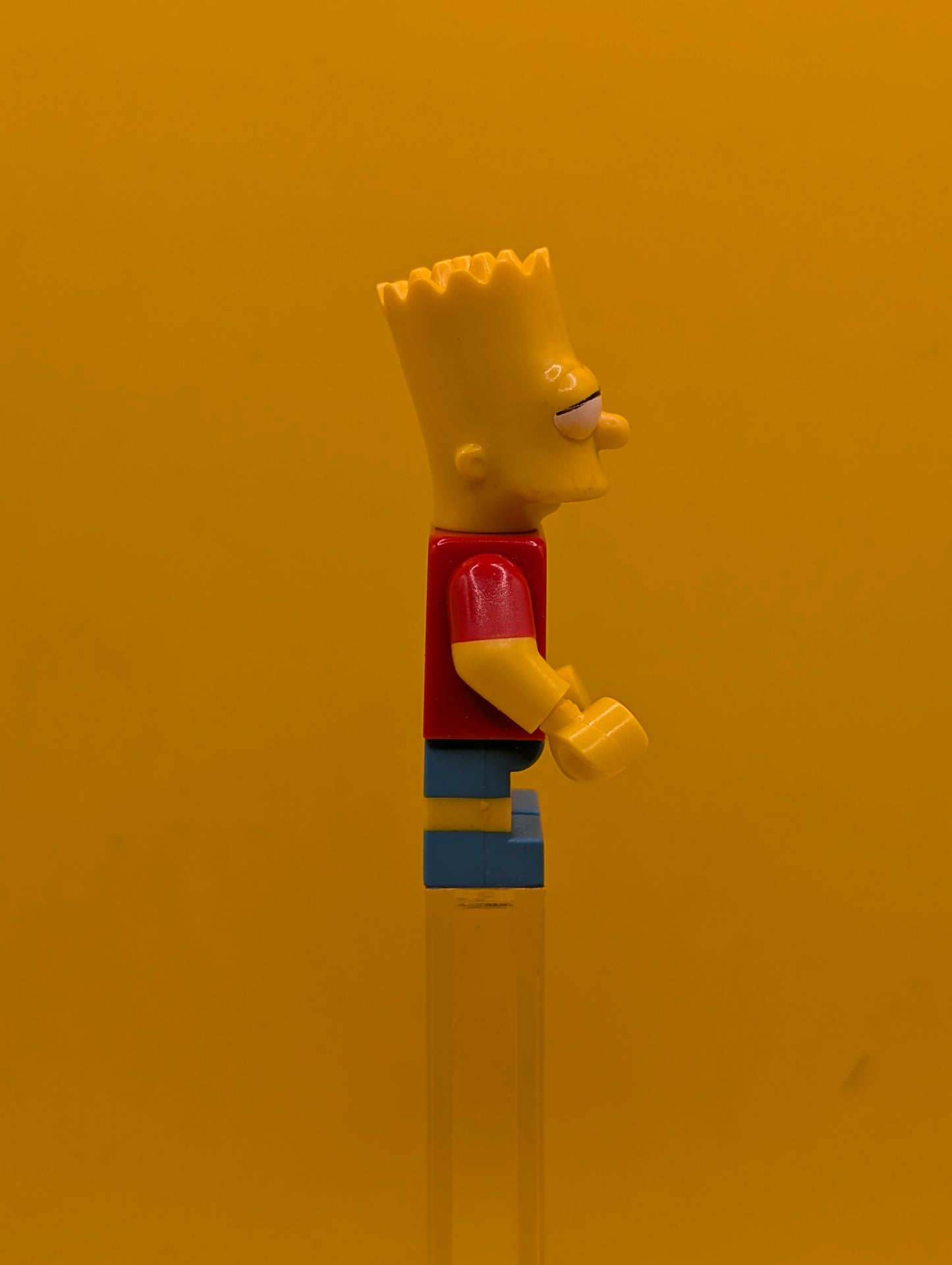 Bart Simpson sim003 Eyes Looking Left The Simpsons Lego Minifigure