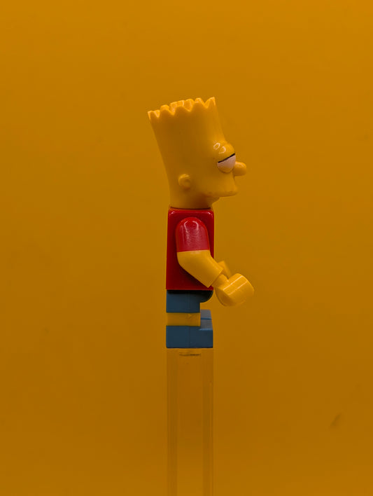 Bart Simpson sim003 Eyes Looking Left The Simpsons Lego Minifigure