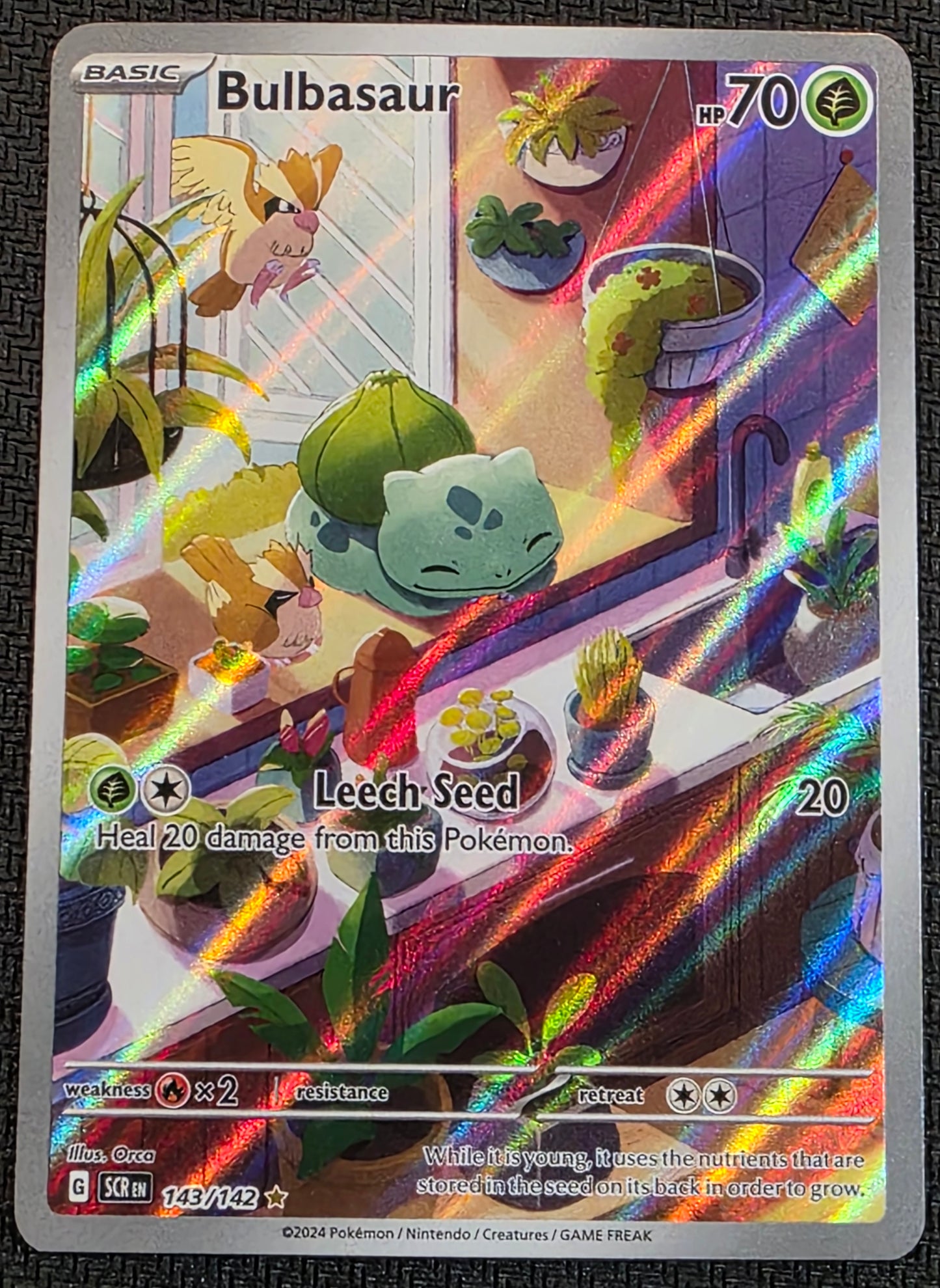 #143/142 Bulbasaur Stellar Crown