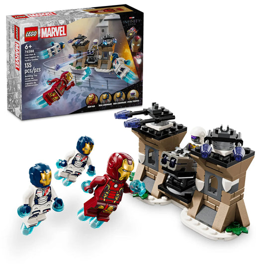 76288 Iron Man & Iron Legion vs. Hydra Soldier Marvel Lego Set