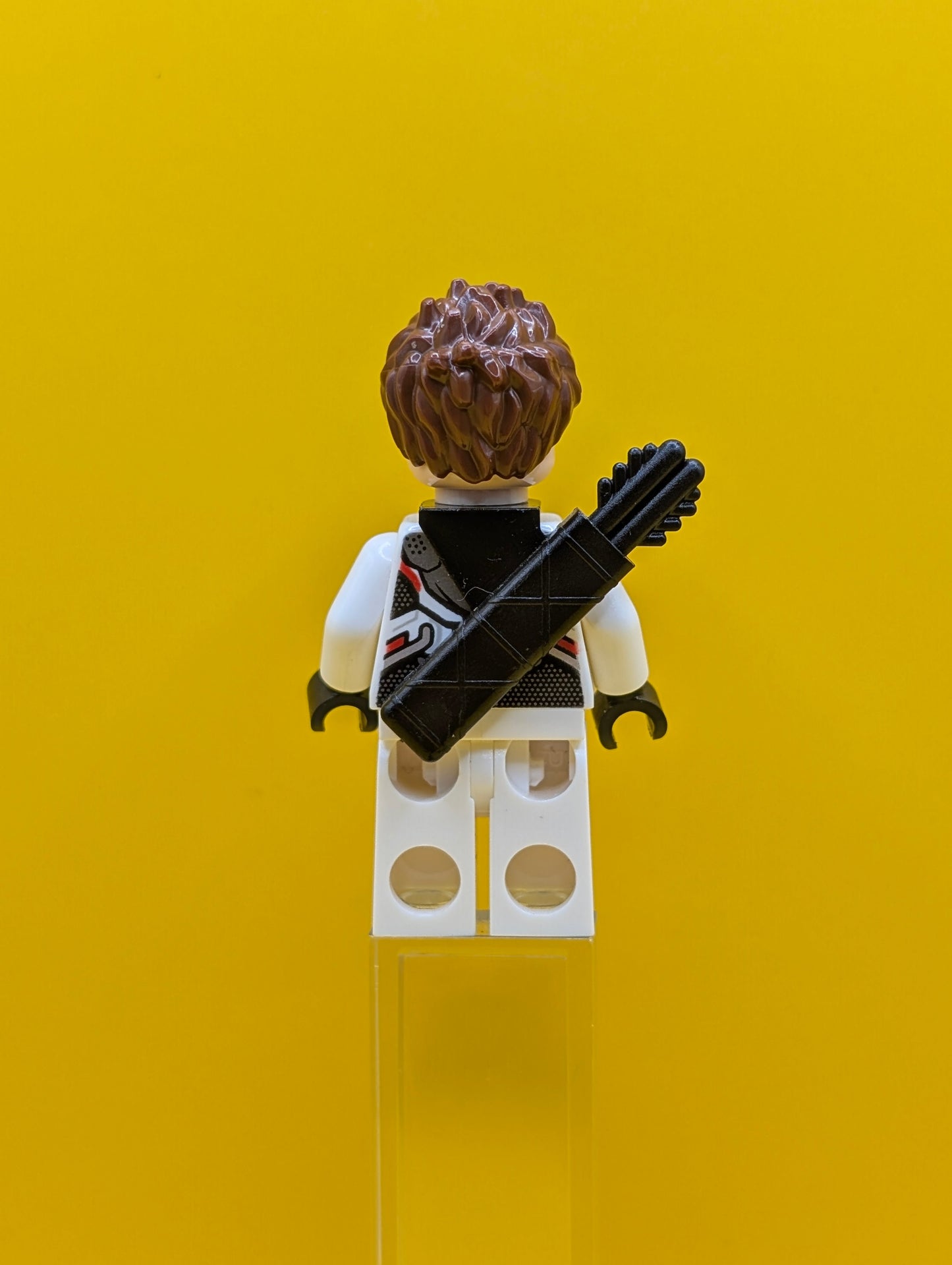 Hawkeye sh0570 White Jumpsuit, Quiver Marvel Lego Minifigure