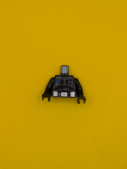 Torso SW Imperial Emigration Officer Jumpsuit Pattern / Black Arms / Black Hands 973pb3092c01 Lego